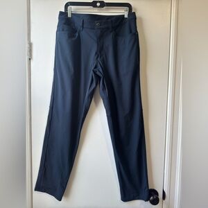 Lululemon Men's  ABC Classic Fit 5 Pocket Pant Navy Blue Pants Sz 33